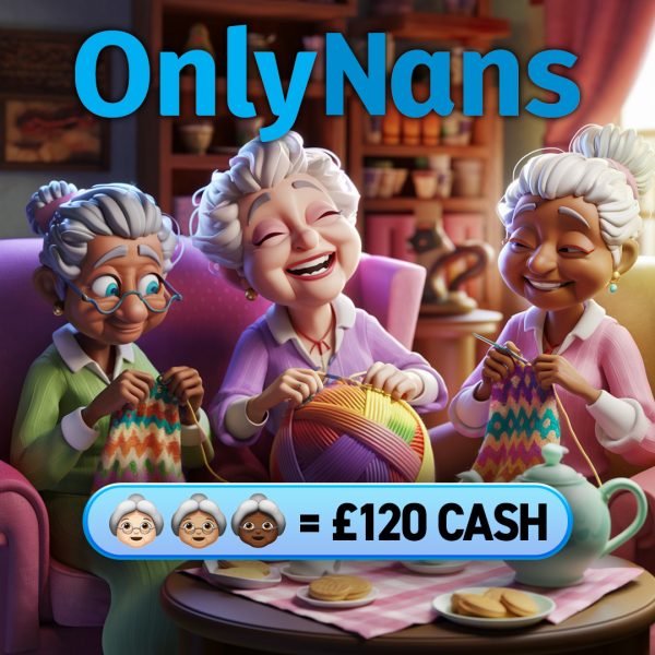 OnlyNans - £300 Jackpot - £1740 Instant Wins