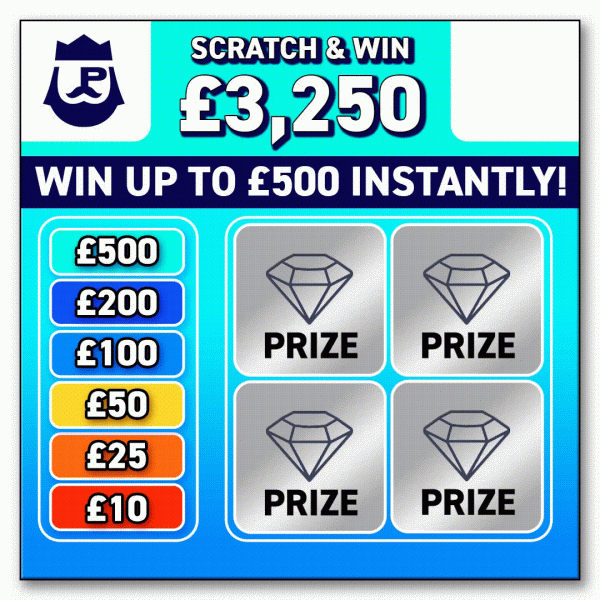 £3250 Scratch and Win!