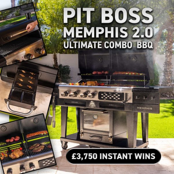 Pitboss BBQ + £3750 Instant Wins 🍖