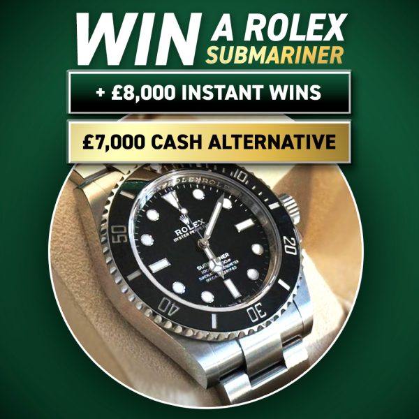 Rolex Submariner + £8000 Instant Wins