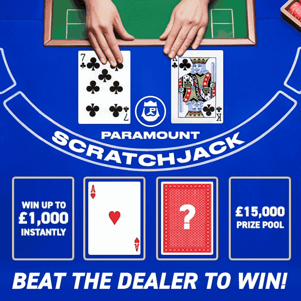 £15,000 Paramount ScratchJack 🃏