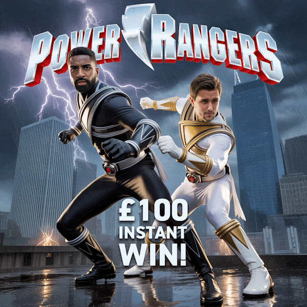 Power Ranger Scratch and Win