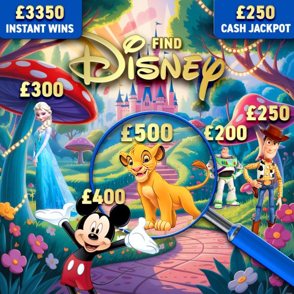 Find Disney - £3600 🦁