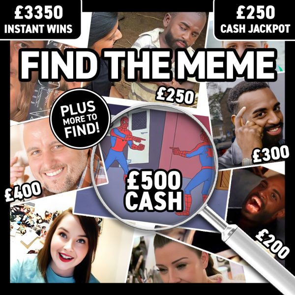 Find The Meme - £3350 Instant Wins 🖼️