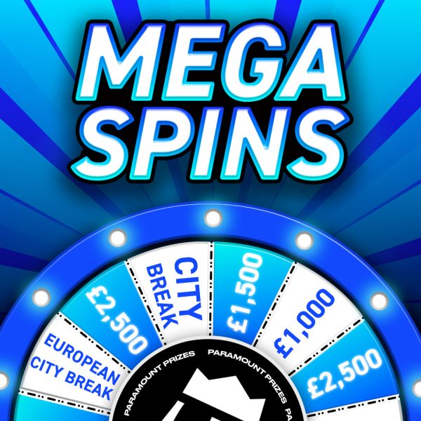 Mega Spin The Wheel - Win up to £2500 a spin! 🎡