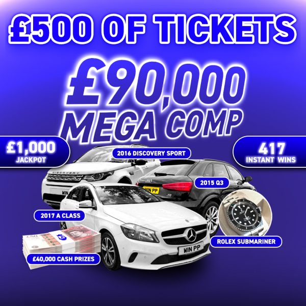£500 Tickets Into £90k Mega Comp