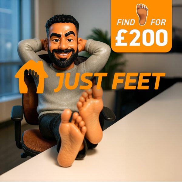 Did somebody say JustFeet?🦶🏽