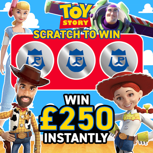 £1500 Paramount Scratch - Toy Story
