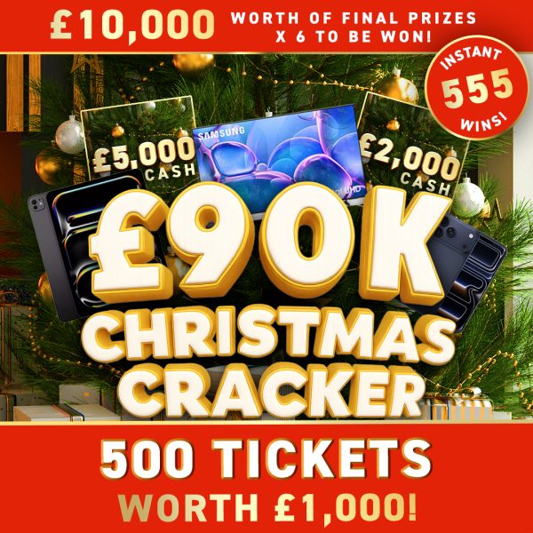 £1000 of Tickets into £90k Christmas #2 🎅🏾🎅🏻