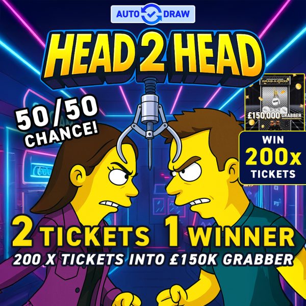 Head to Head - 1 v 1 - 200 Tickets Into Grabber! #12