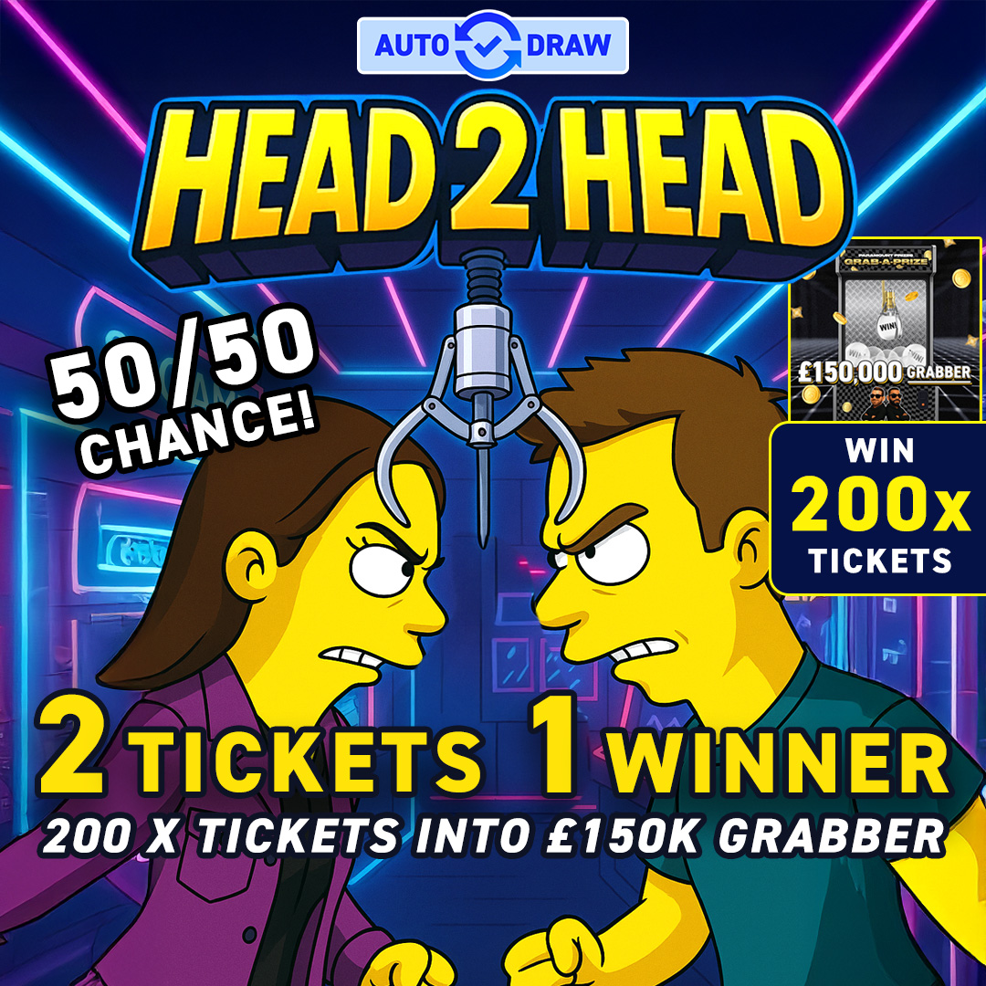 Head to Head - 1 v 1 - 200 Tickets Into Grabber! #4