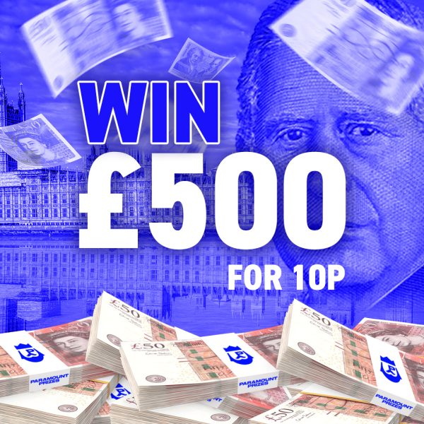 £500 Cash for 10p