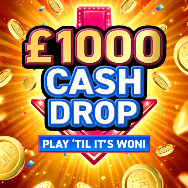 £1000 Cash Drop - Play until its won!