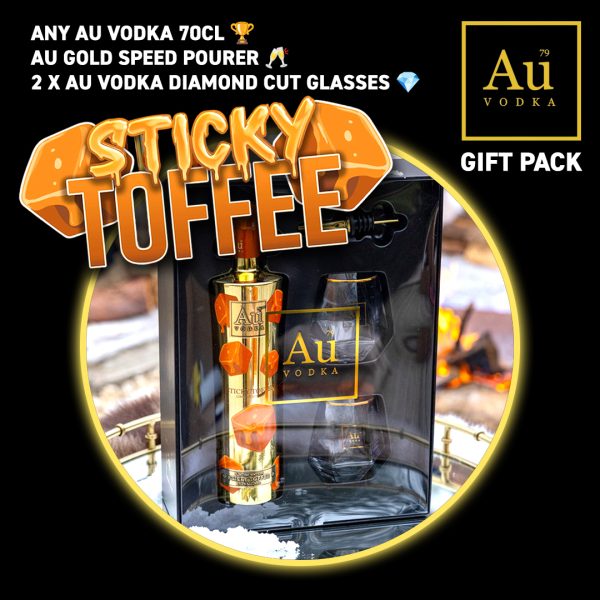AU Vodka Stick Toffee Gift Pack 🥃