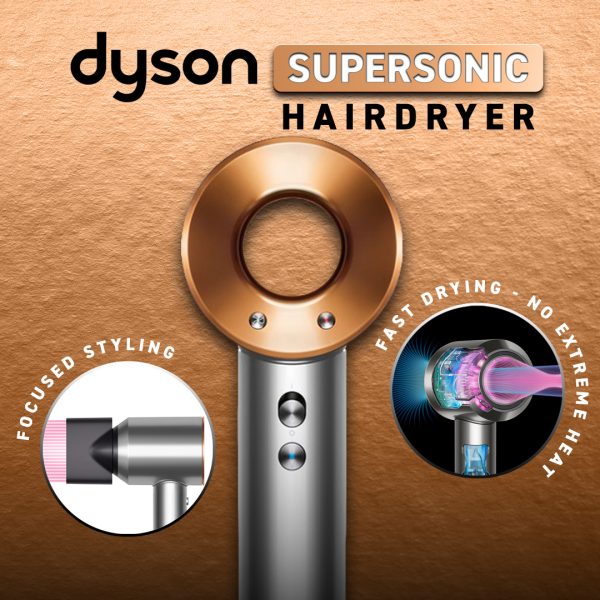 Dyson Supersonic - Nickel & Copper