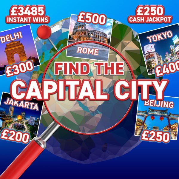 Find The Capital City 📍