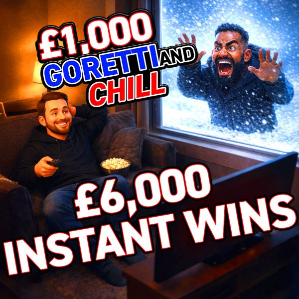 £1000 Cash + £6000 Instant Wins