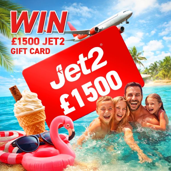£1500 Jet2 Holiday Gift Card ✈️