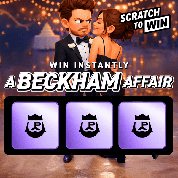 The Beckham Affair - Scratch to Win - £3100 Instants