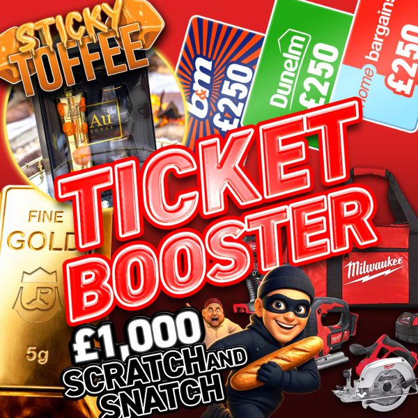 Ticket Booster - 13th Jan Comps