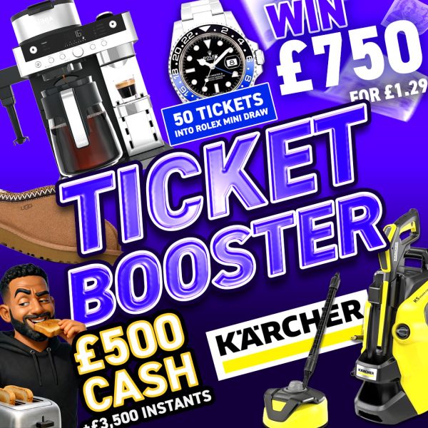Ticket Booster - 15th Jan Comps