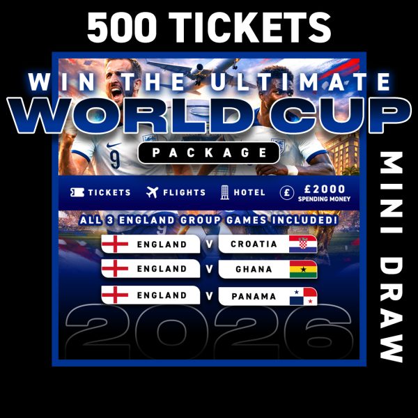 500 Tickets into Ultimate World Cup - Cost Price 🎟️🏆