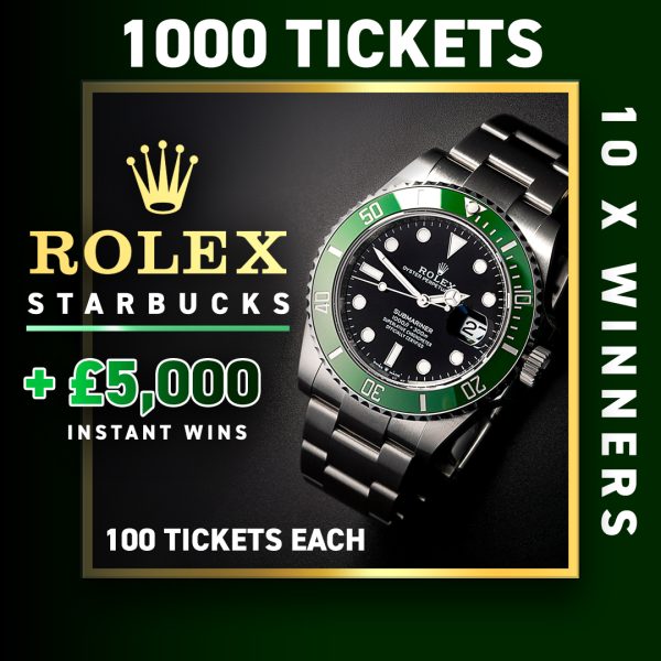 1000 Ticket into Starbucks - 10 Winners! #2