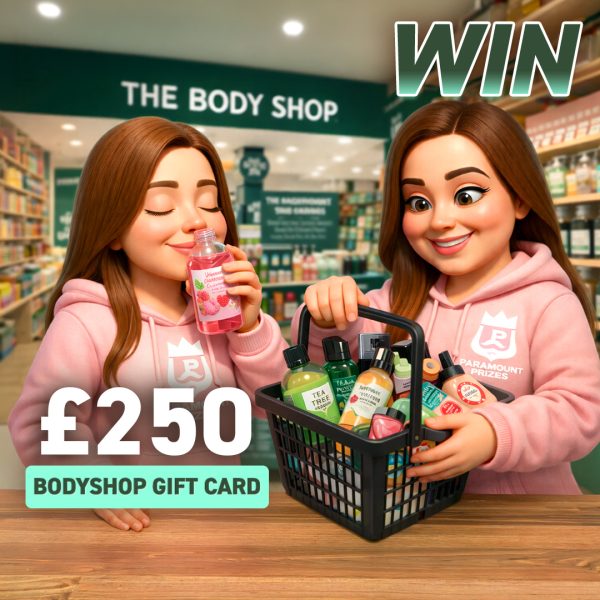 £250 Bodyshop Gift Card 🧼🫧