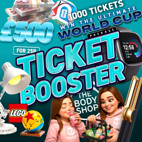 Ticket Booster - 22nd Feb - 20% Launch Discount!