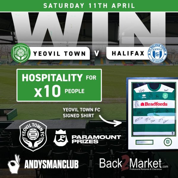Yeovil Town FC vs Halifax Town FC 🫱🏽‍🫲🏼 Andy's Man Club