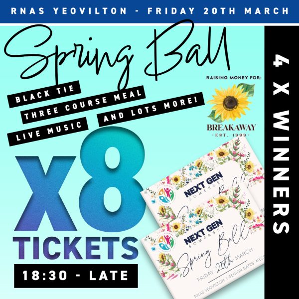 8 Tickets Charity Spring Ball Tickets - 4 Winner of 2 Tickets Each!